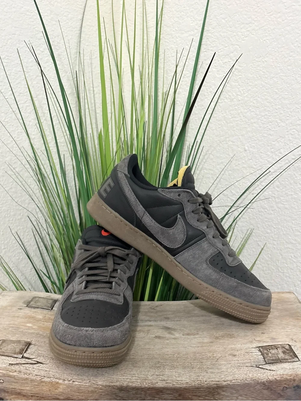 Nike Terminator Low Gray Black Sneakers
